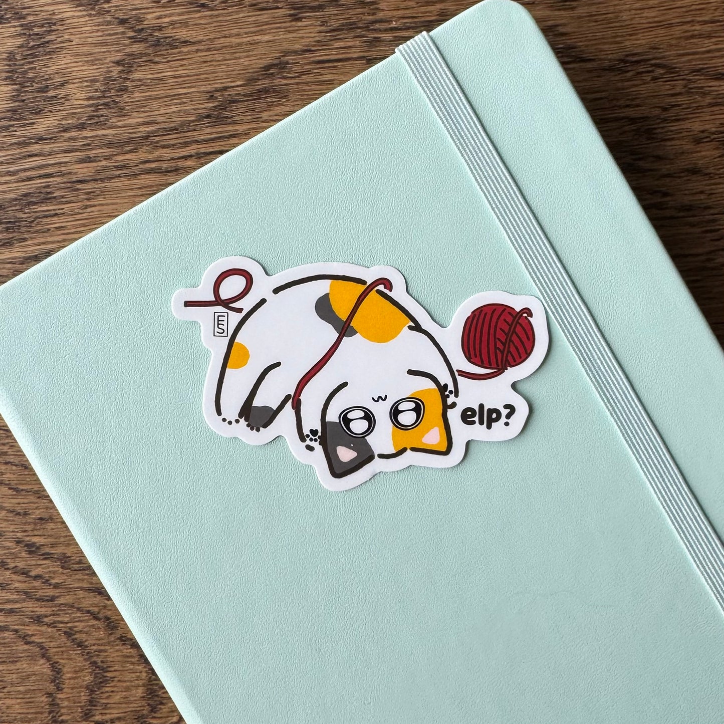Cat Elp Sticker