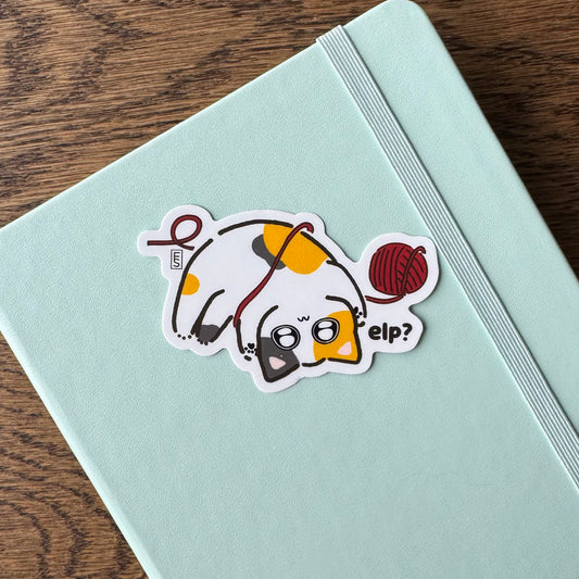 Cat Elp Sticker