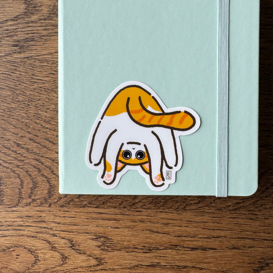 Cat Peeking Sticker